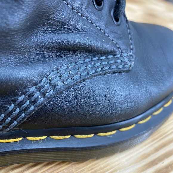 Dr. Marten 14 Eyelet Mid Calf Leather Boot Sz 8 - Picture 9 of 15